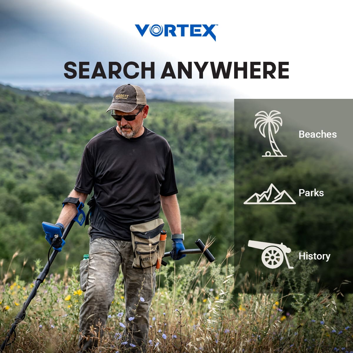 Garrett Vortex VX9 Metal Detector
