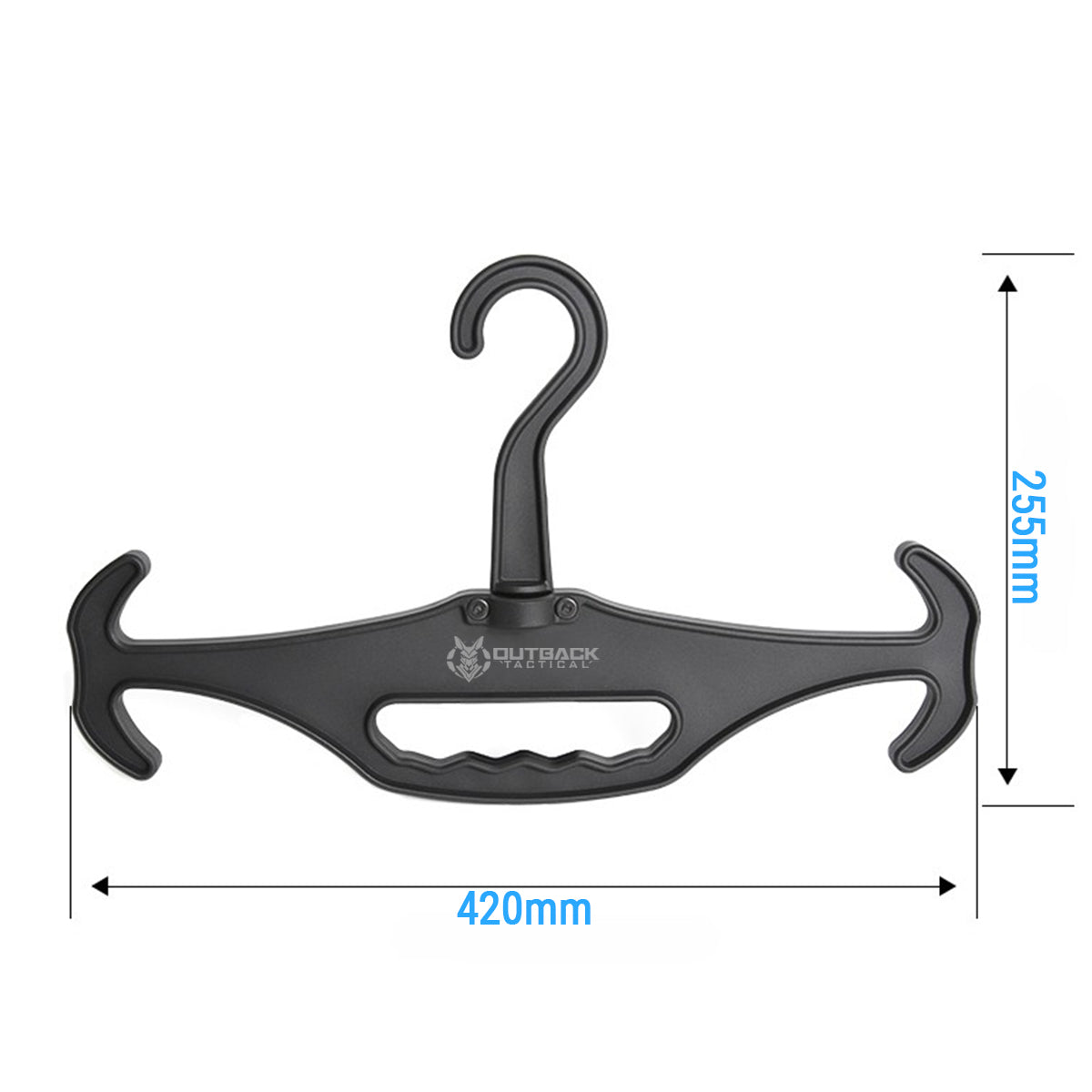 Outback Tactical Rotating Tactical Hanger – BLACK