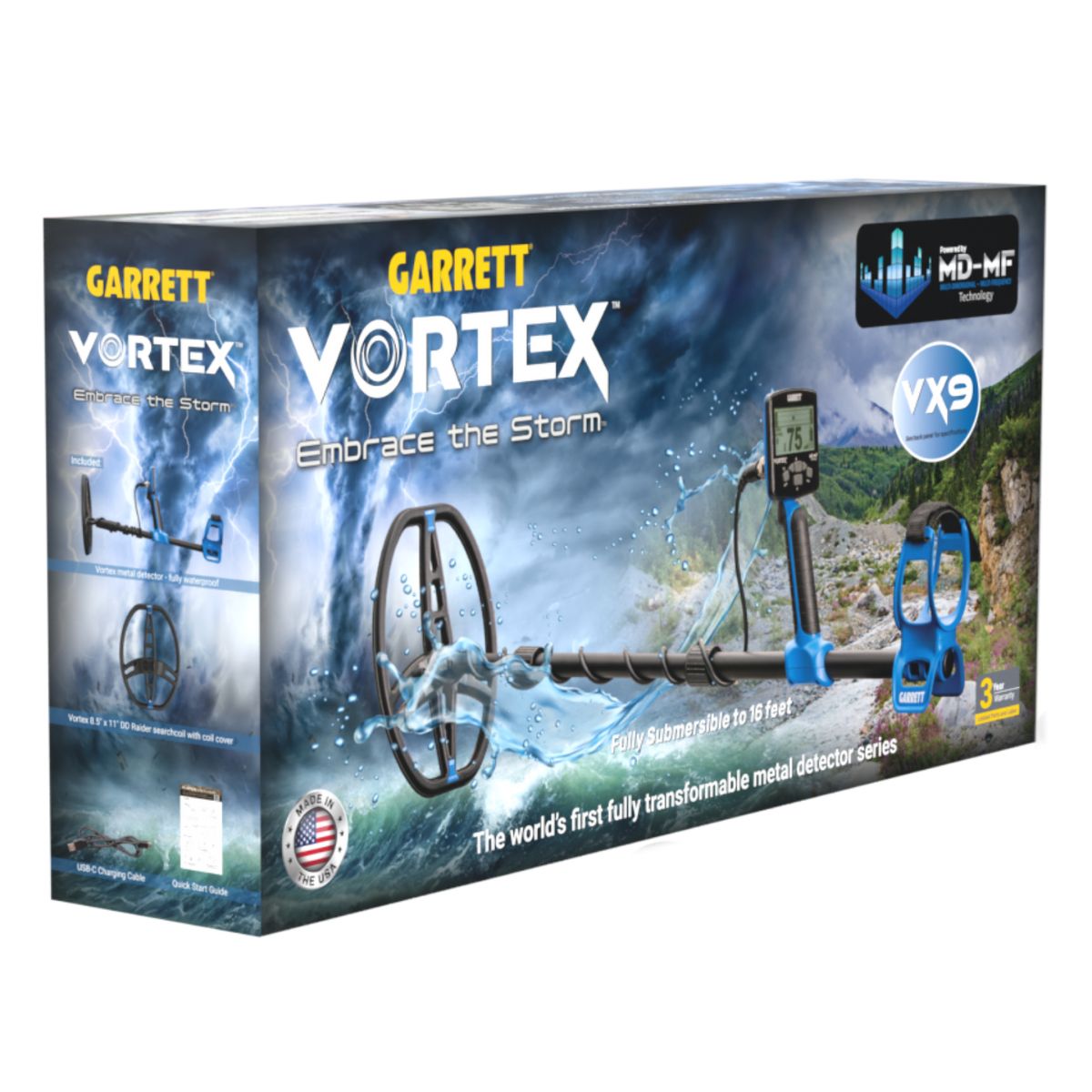 Garrett Vortex VX9 Metal Detector