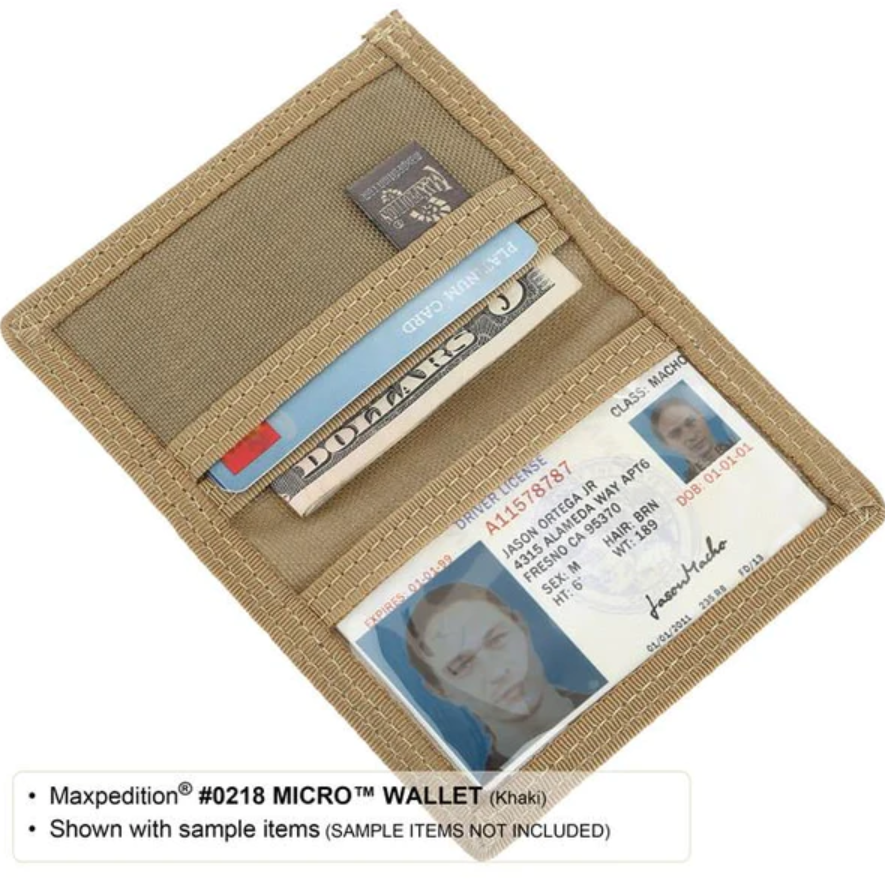 Maxpedition Micro Wallet (Black)