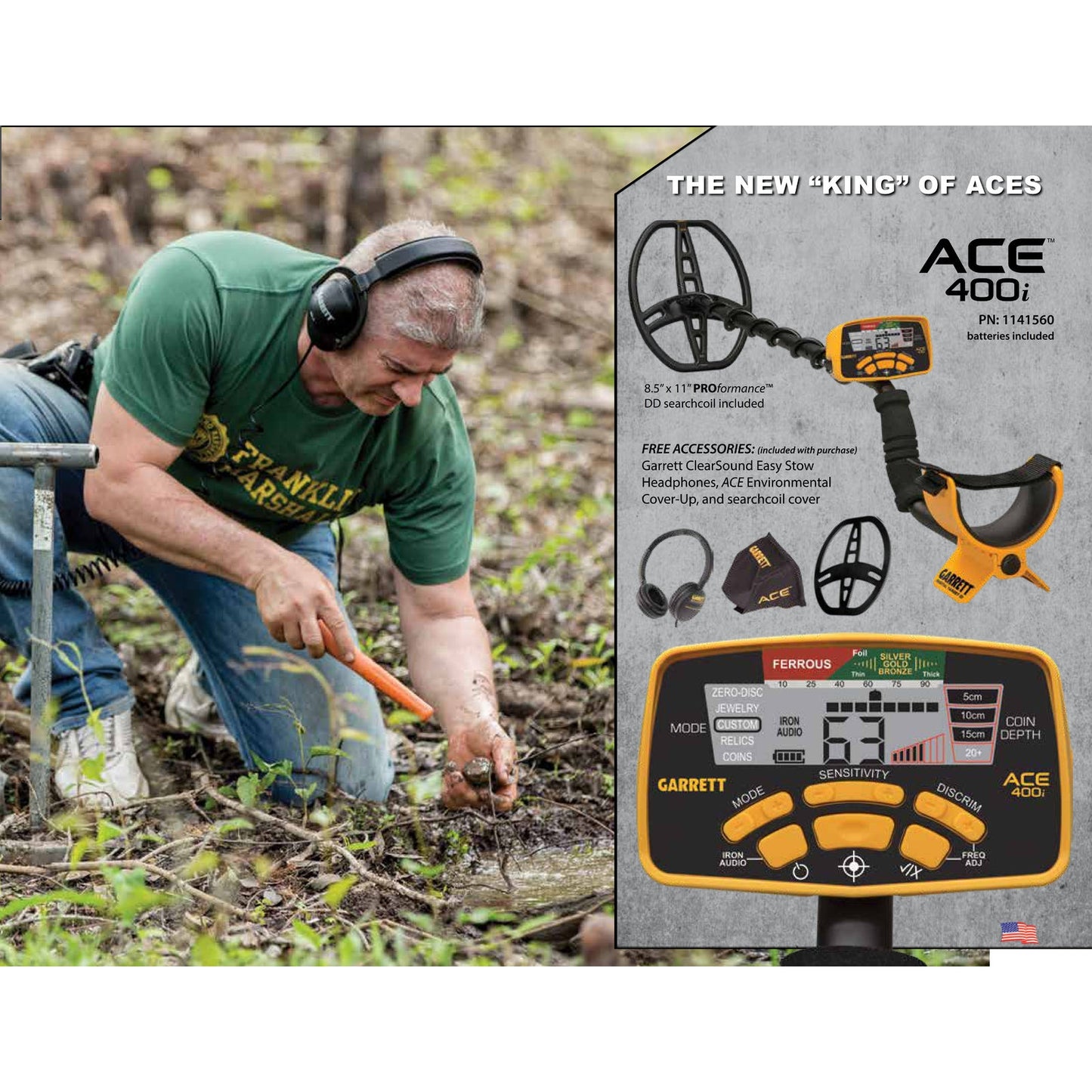 Garrett ACE 400i Metal Detector