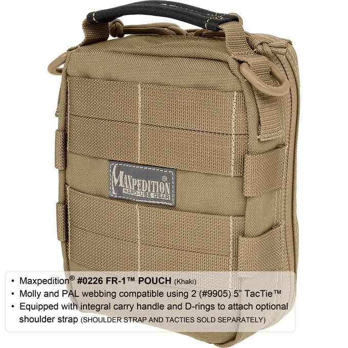 Maxpedition FR-1 Medical Pouch (Fire/EMS Red)