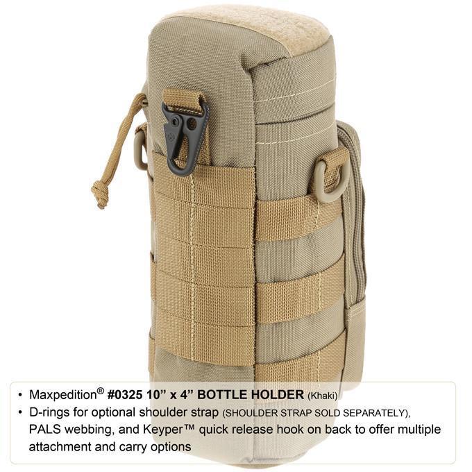 Maxpedition 10" x 4" Bottle Holder (Foliage Green)