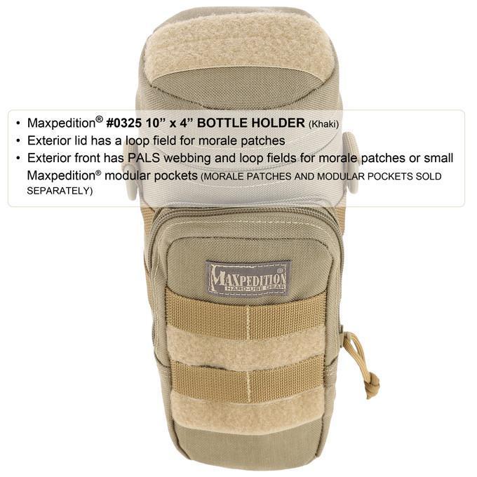 Maxpedition 10" x 4" Bottle Holder (Foliage Green)