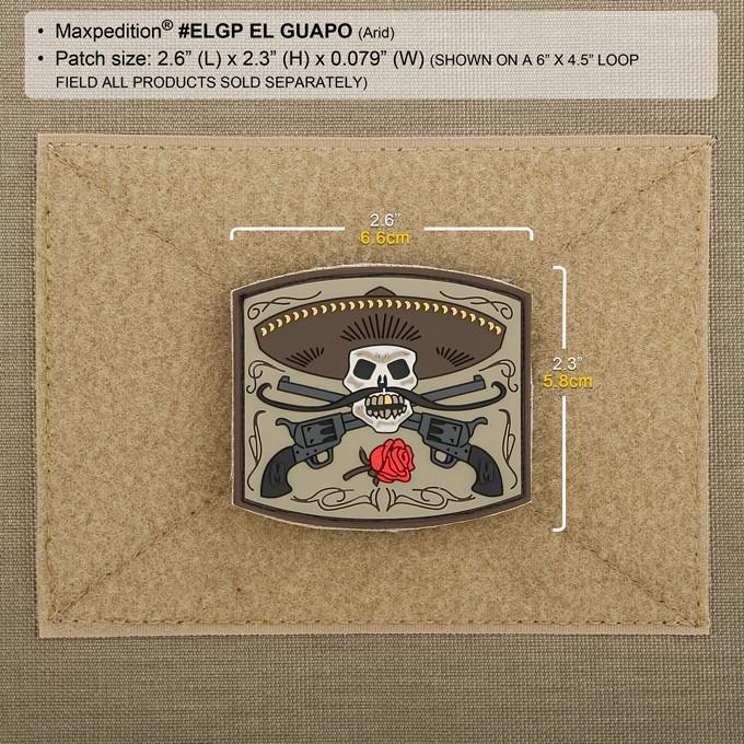 Maxpedition El Guapo Morale Patch (Arid)