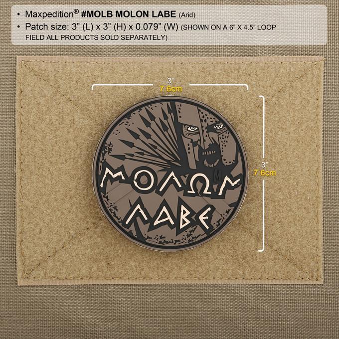 Maxpedition Molon Labe Morale Patch (Swat)