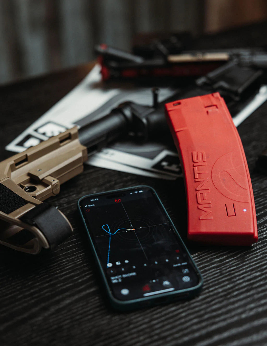 Mantis BlackbeardX AR15 - Red Laser
