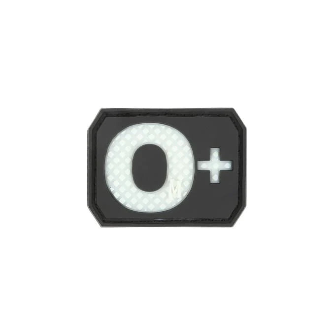 Maxpedition O+ Blood Type Morale Patch (Glow)