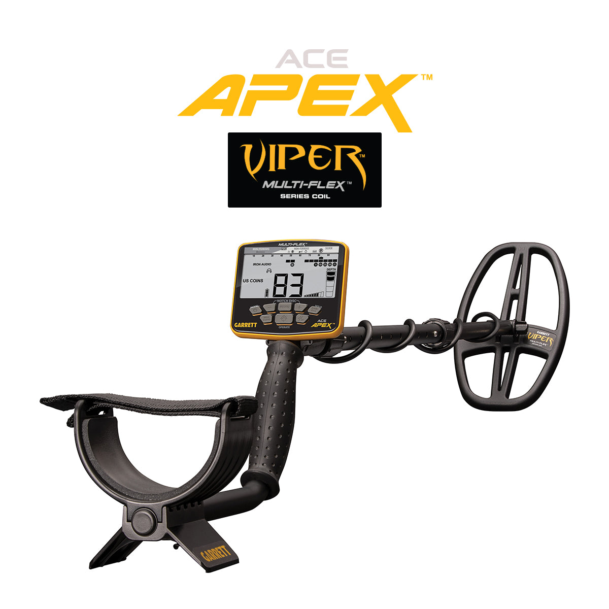 Garrett ACE APEX 6"x11" coil