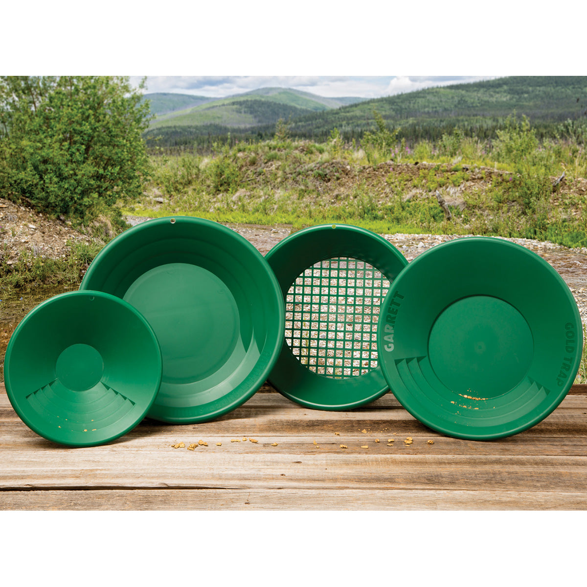 Garrett Deluxe Gold Pan Kit