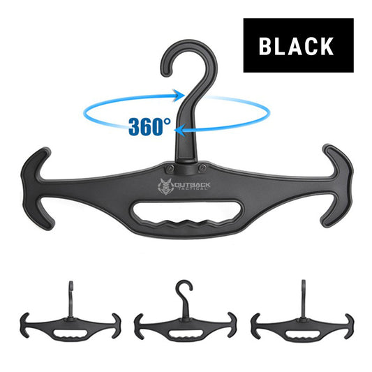 Outback Tactical Rotating Tactical Hanger – BLACK