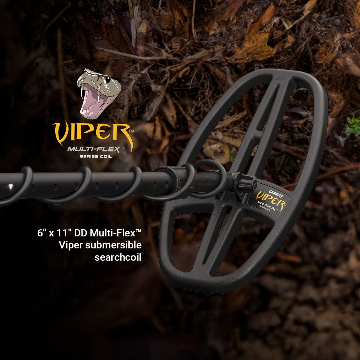 Garrett ACE APEX 6"x11" Coil Wireless Package