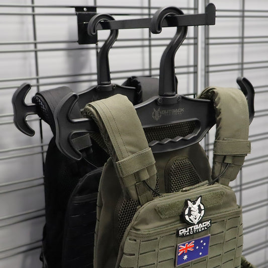Outback Tactical Rotating Tactical Hanger – BLACK
