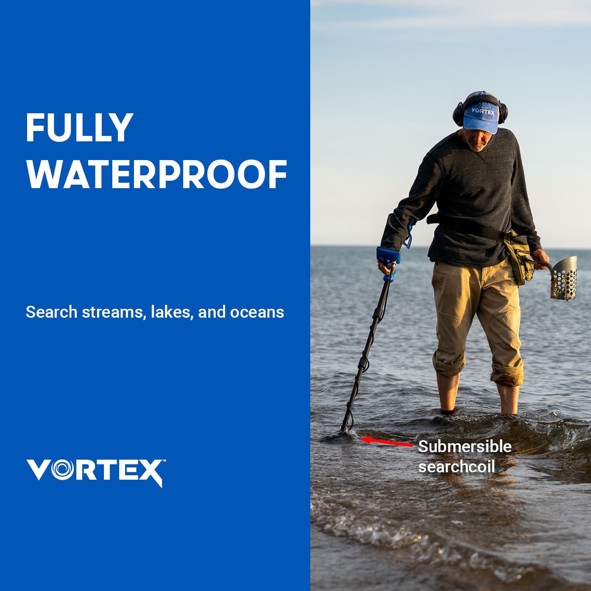 VORTEX 6"x 11" VIPER DD Searchcoil