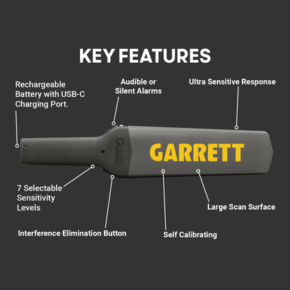 Garrett Guide with Charging Base Kit