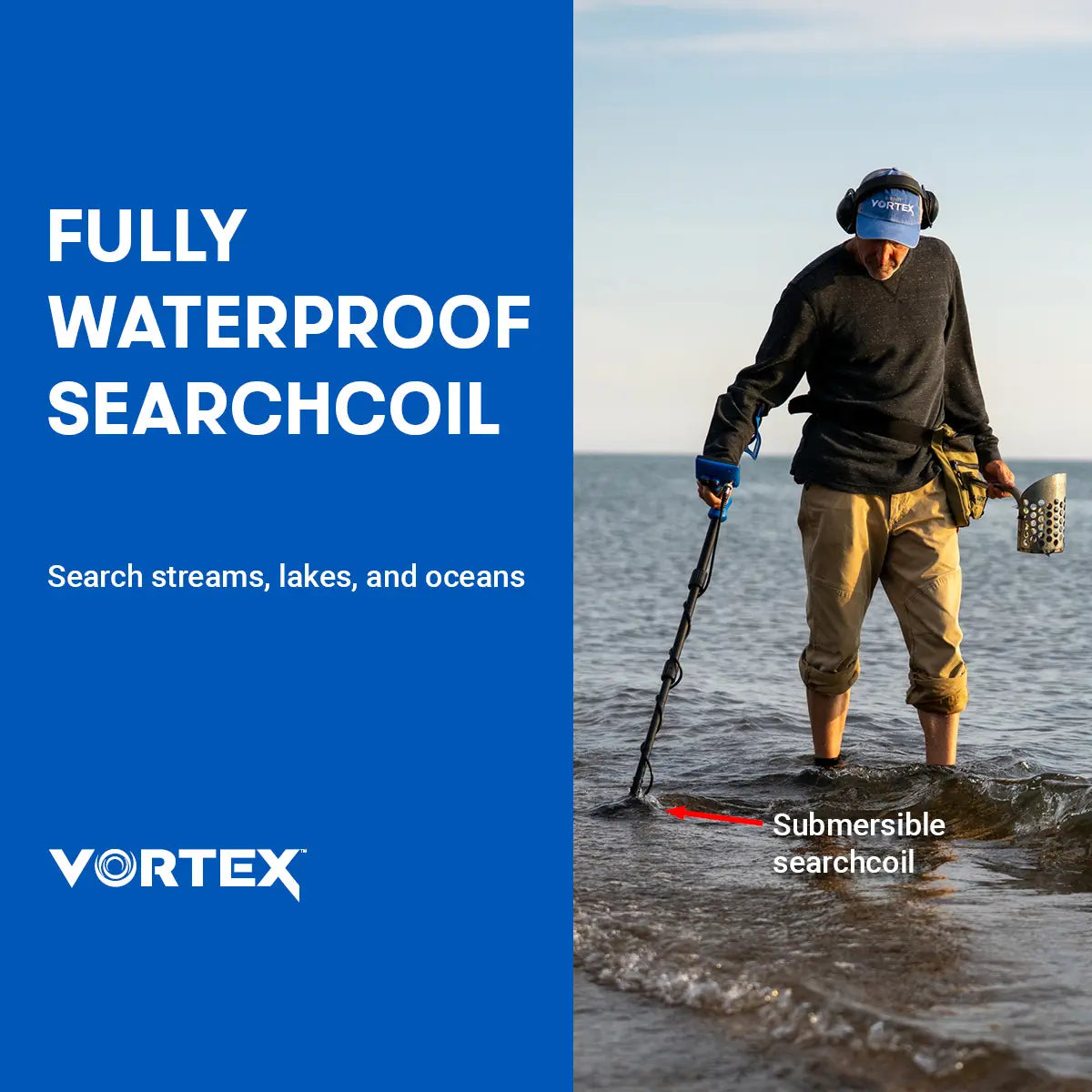 VORTEX 5"x 8" RIPPER DD Searchcoil