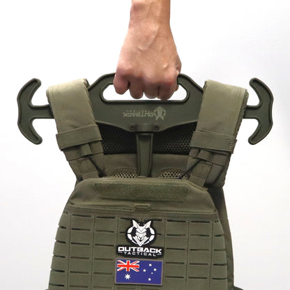 Outback Tactical Rotating Tactical Hanger – OD GREEN