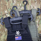 Outback Tactical Rotating Tactical Hanger – BLACK