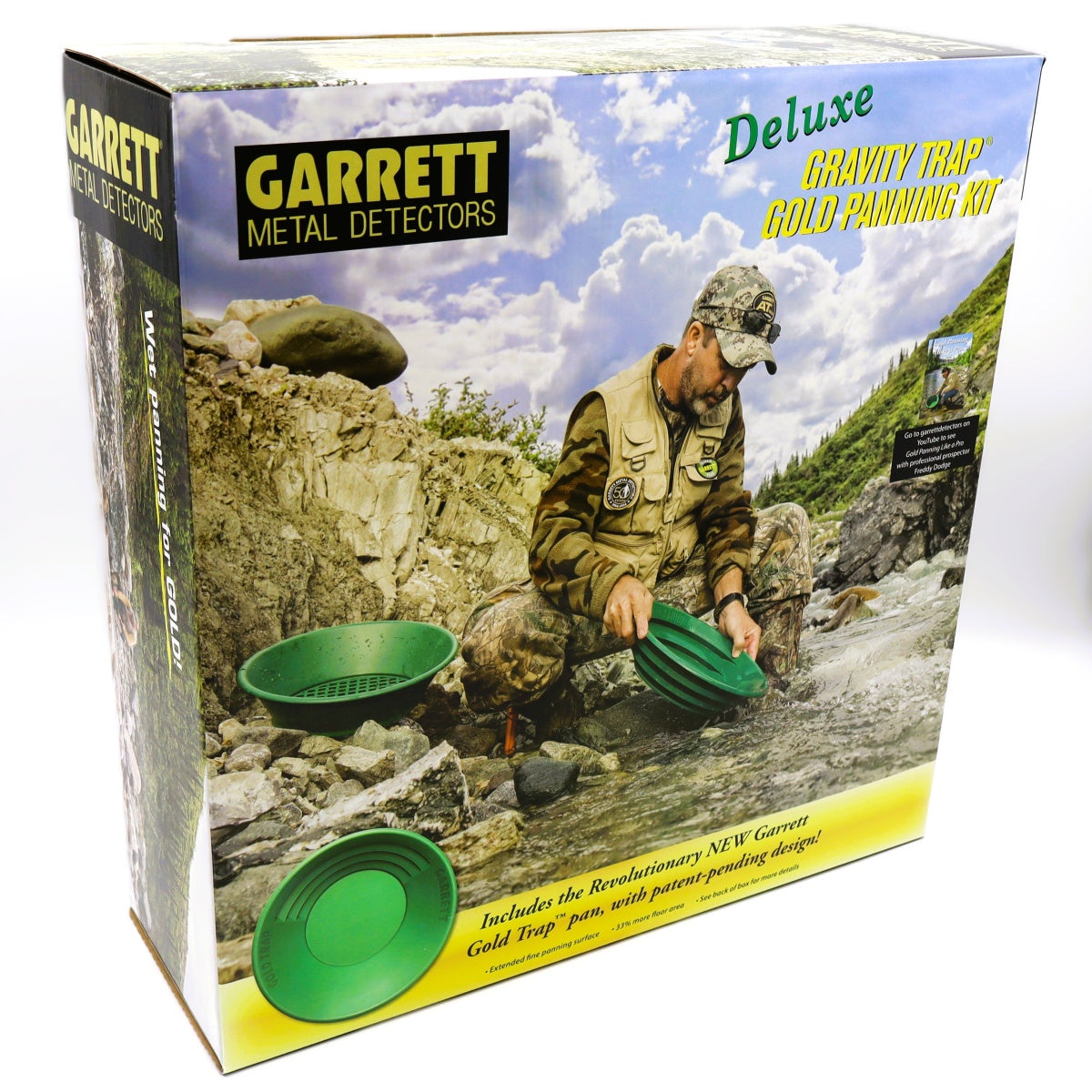 Garrett Deluxe Gold Pan Kit