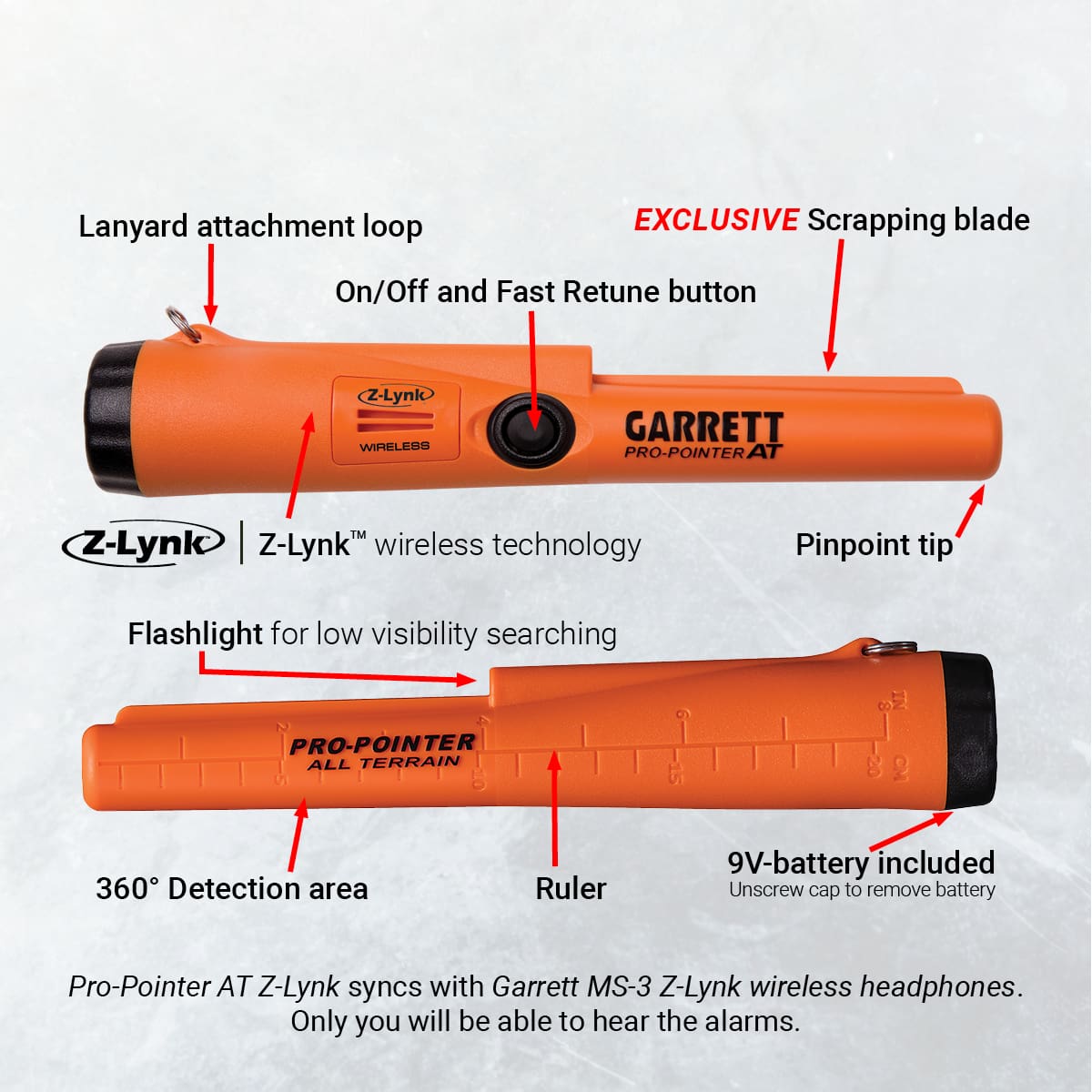 Garrett Pro-Pointer AT Z-Lynk