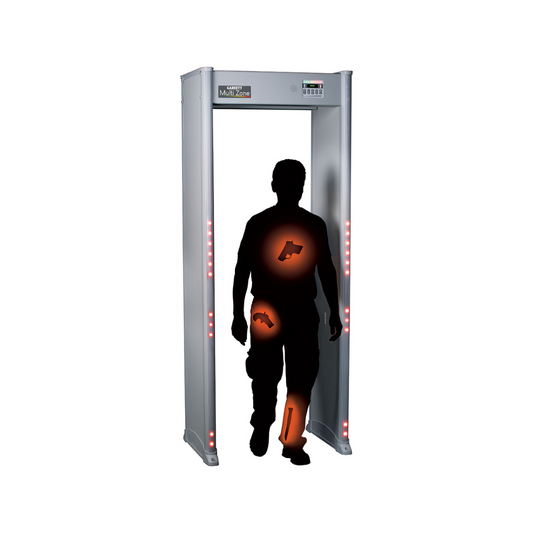 Multi-Zone Walk-Through Metal Detector
