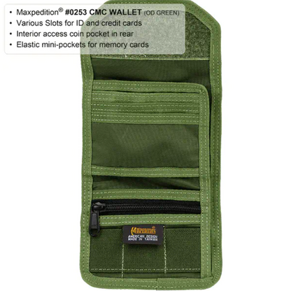 Maxpedition C.M.C. Wallet (OD Green)