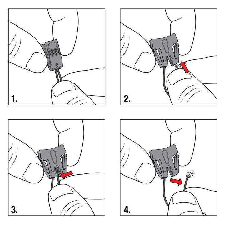 Boomerang Retractable Gear Tether-Strap-LARGE