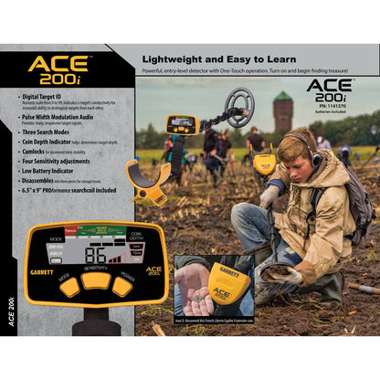 Garrett ACE 200i Metal Detector