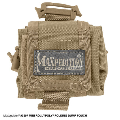 Maxpedition Mini Rollypoly Folding Dump Pouch (Foliage Green)