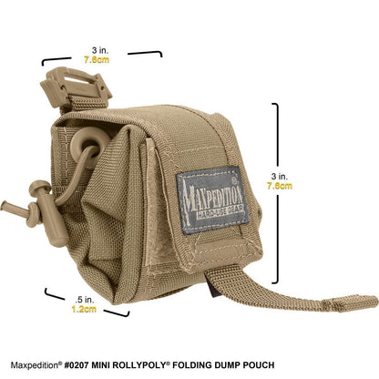Maxpedition Mini Rollypoly Folding Dump Pouch (Foliage Green)
