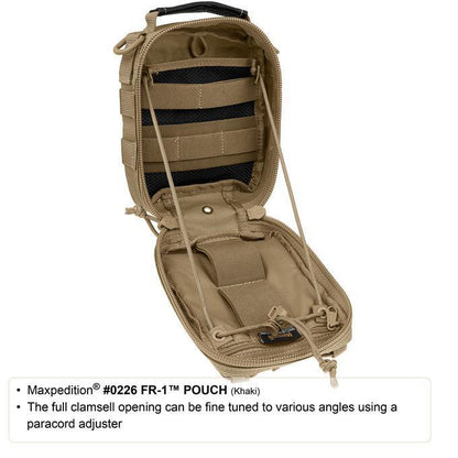 Maxpedition FR-1 Medical Pouch Khaki - Foliage