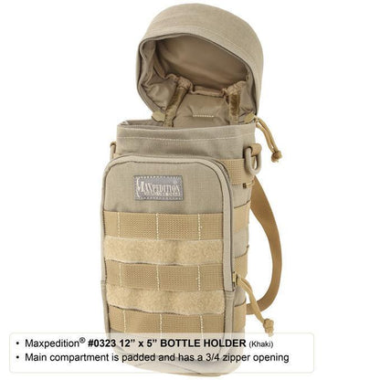 Maxpedition 12" x 5" Bottle Holder (Khaki)