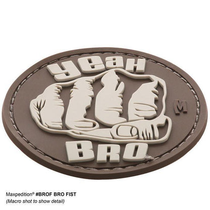 Maxpedition Bro Fist Morale Patch (Glow)
