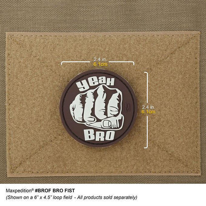 Maxpedition Bro Fist Morale Patch (Glow)