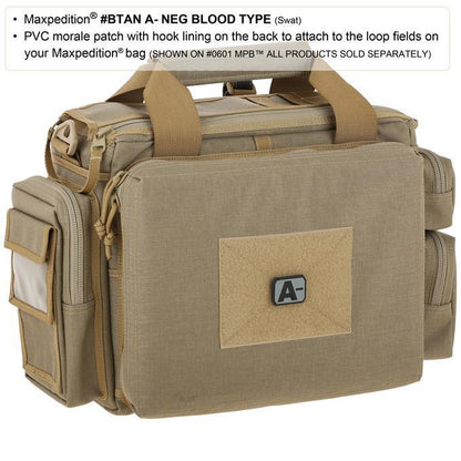 Maxpedition A- Blood Type Morale Patch (Arid)