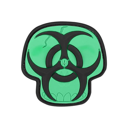 Maxpedition Biohazard Skull Morale Patch (Glow)