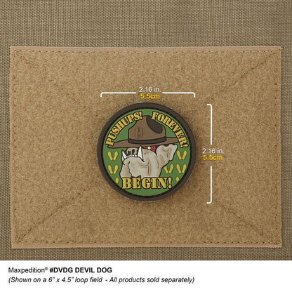 Maxpedition Devil Dog Morale Patch (Arid)