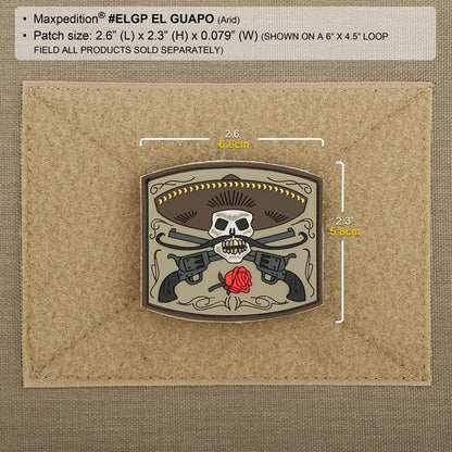 Maxpedition El Guapo Morale Patch (Arid)