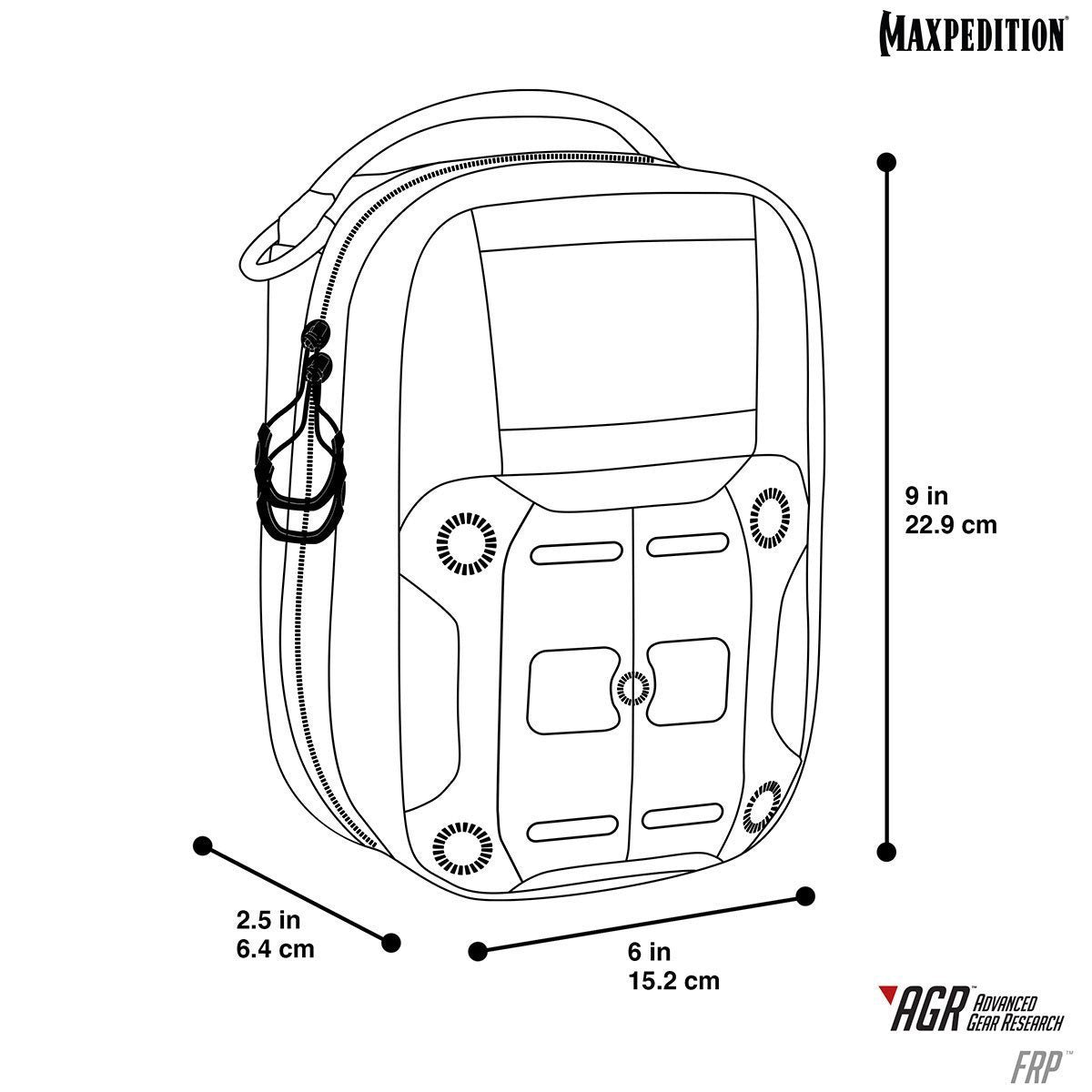 Maxpedition FRP First Response Pouch (Black)
