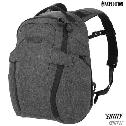 Maxpedition Entity 21 CCW-Enabled EDC Backpack 21L (Charcoal)