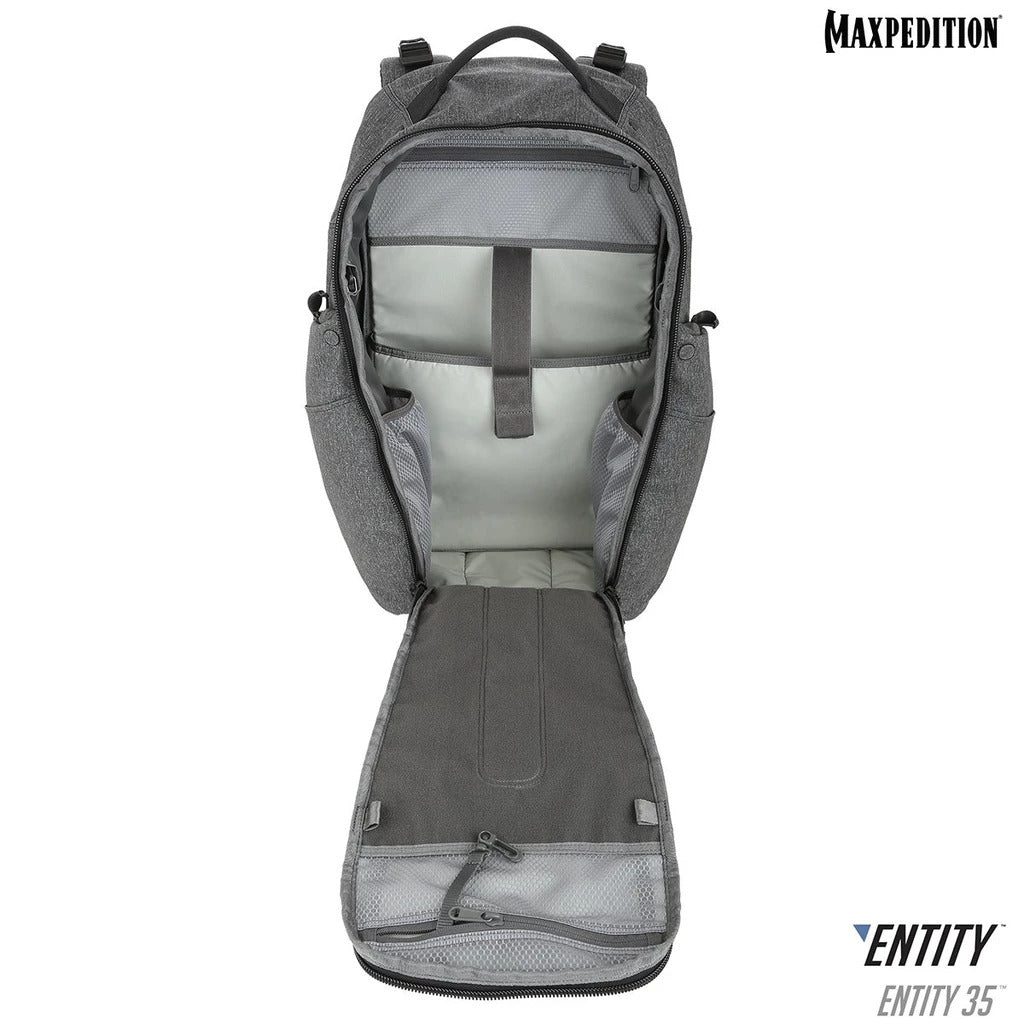 Maxpedition Entity 35 CCW-Enabled Laptop Backpack 35L-Charcoal