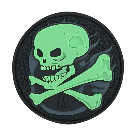 Maxpedition  Skull Morale Patch Glow
